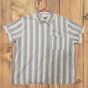 Men’s polo T-shirt, loose fitting